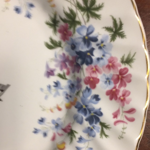1 st Anniversary New Porcelain Plate Fine Bone - Picture 2 of 7